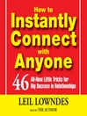 How To Instantly Connect With Anyone
